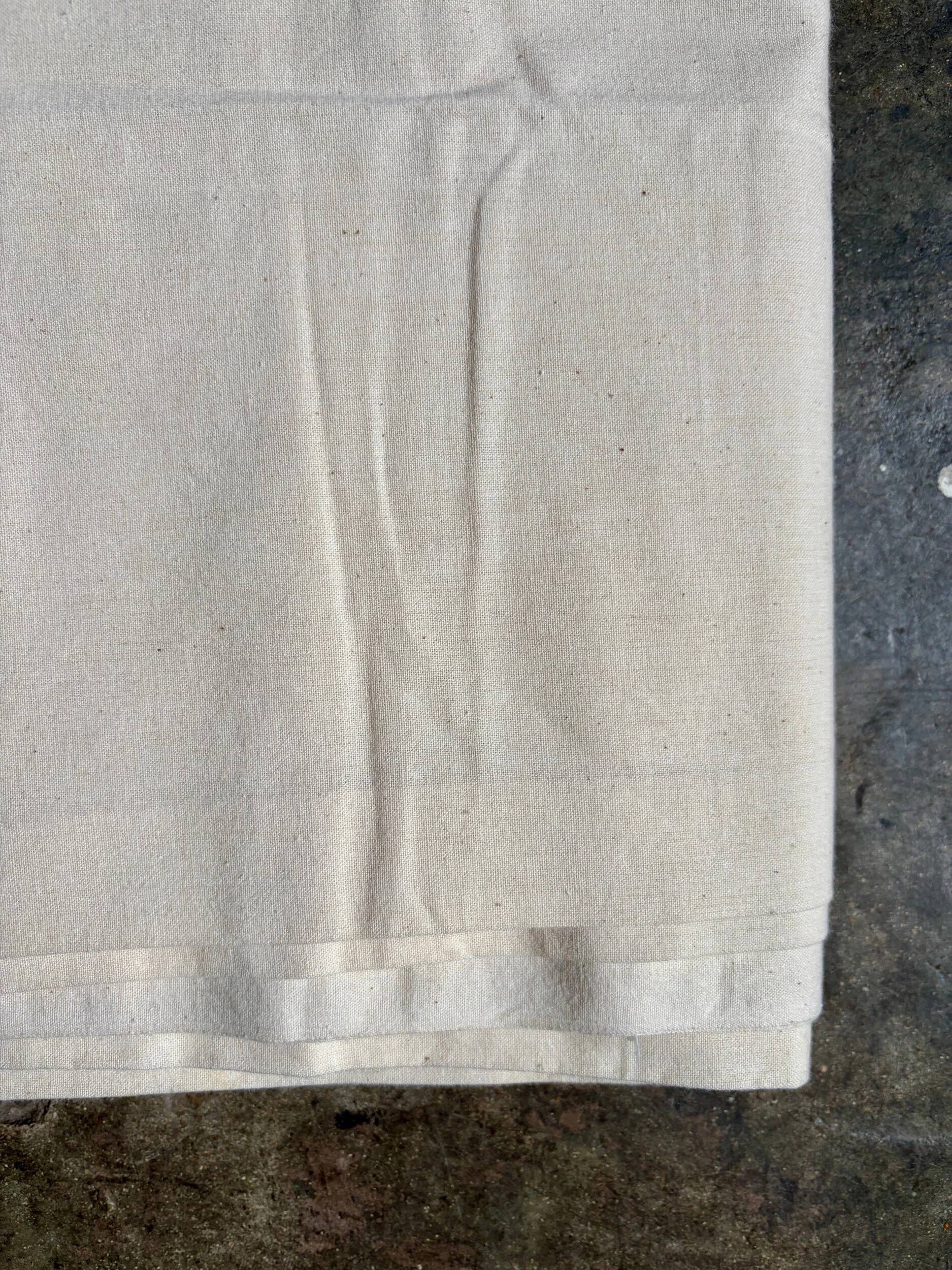 Beige linen sheet no. 6 ☐ 180 x 320 cm