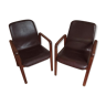 Paire de fauteuils scandinave Dyrlund
