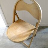 751 Bauhaus 30s folding tuna chair, in curved wood