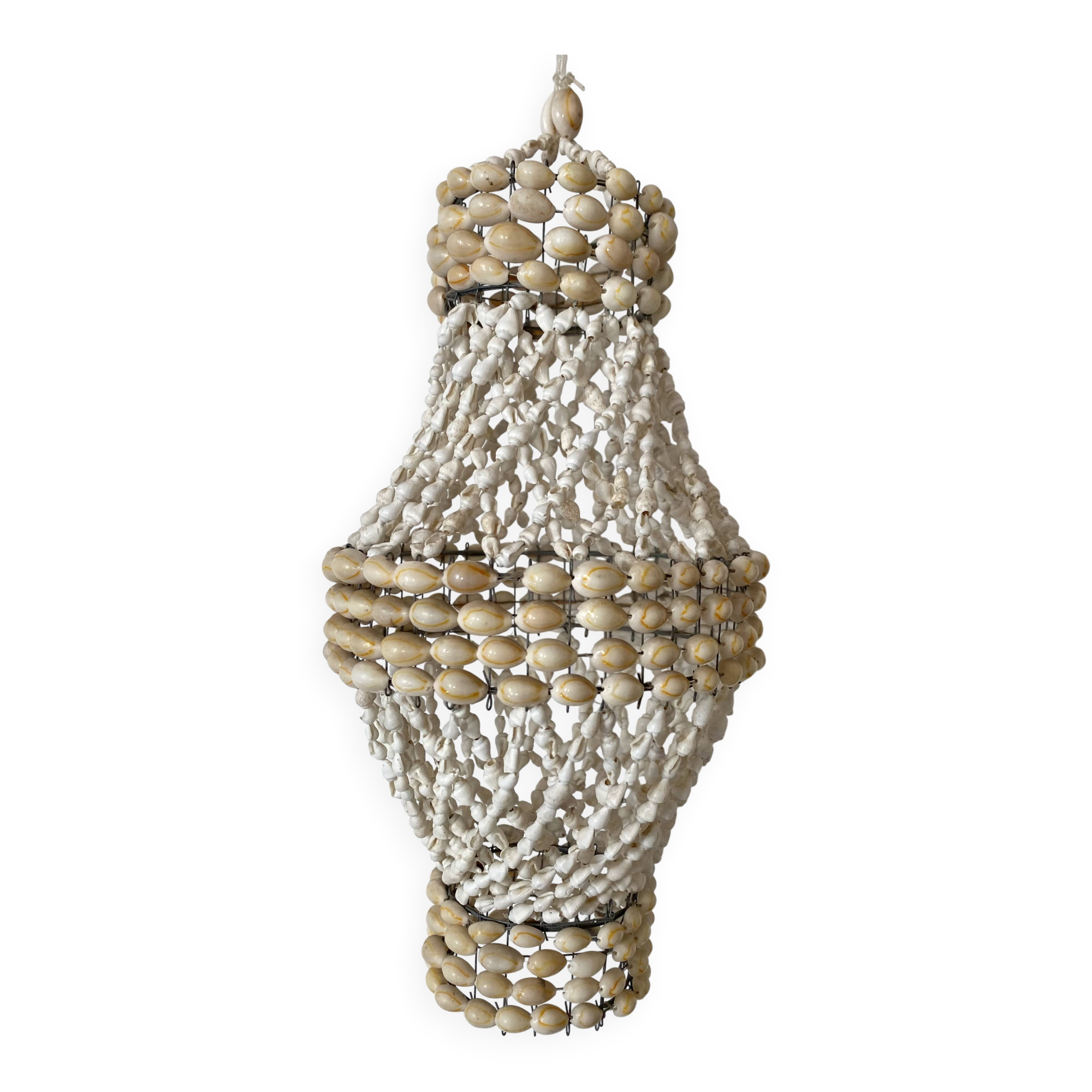 1960s-70s Seashell Pendant Light
