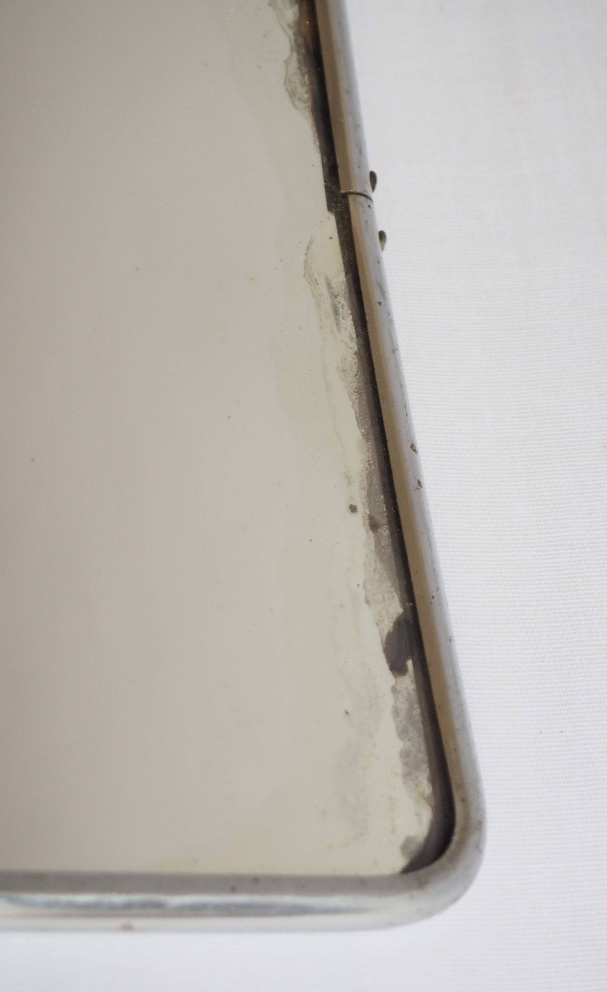 Diptych barber mirror