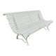 Banc de jardin ancien avec pieds en fer