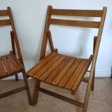 Vintage folding chairs