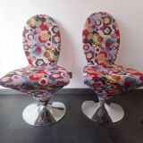 set of 6 panton style chairs
