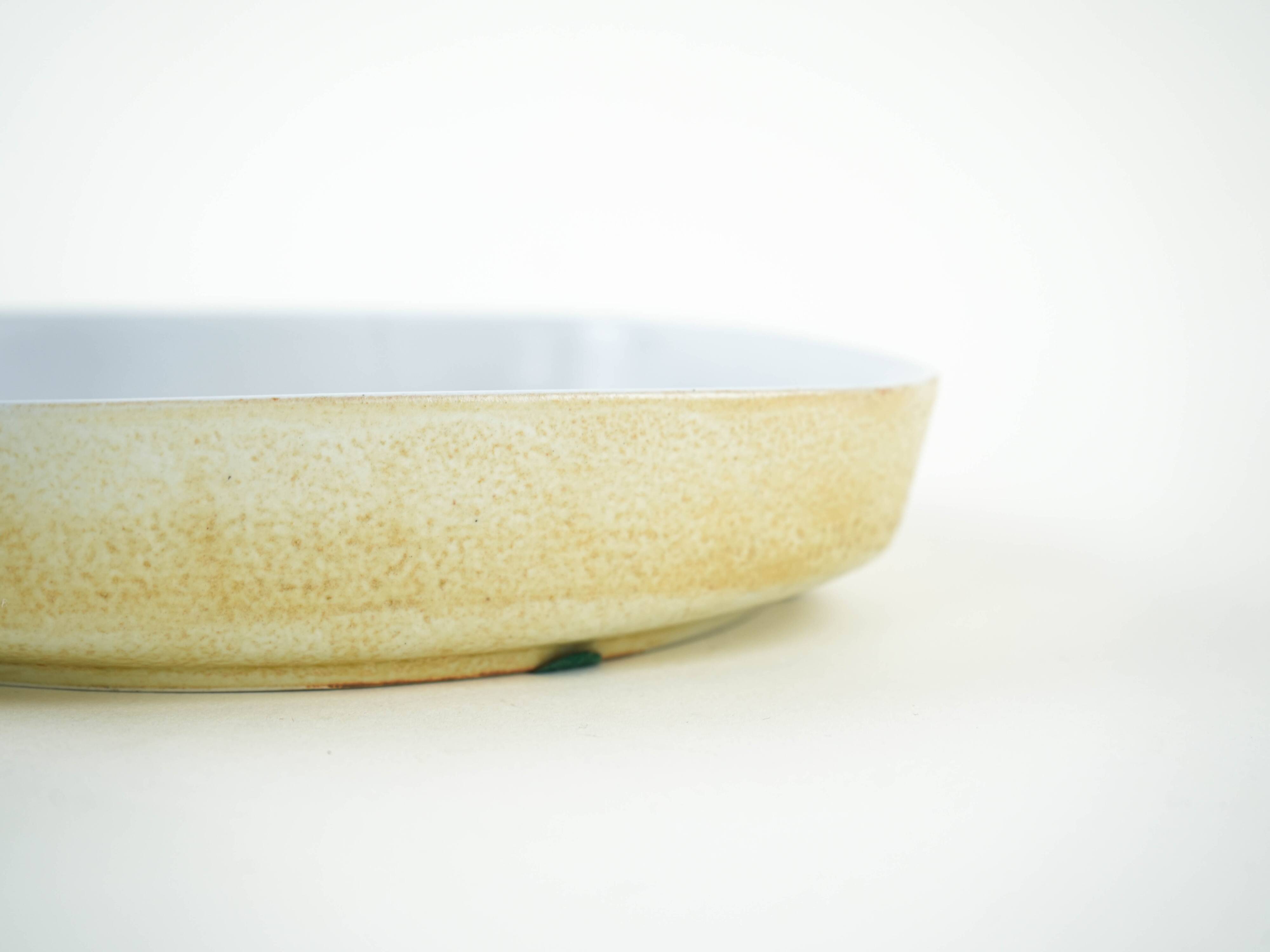 Ceramic platter, Danish design, 1960s, manufactured by Royal Copenhagen