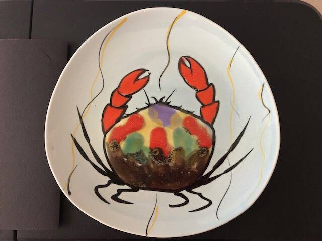 Triangular plate (crab) mbfa pornic