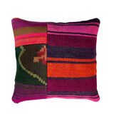 Housse de coussin kilim turc vintage 40 x 40 cm