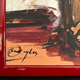 Japanese musician painting