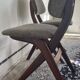 2 chaises ciseaux par Louis van Teeffelen pour Wébé
