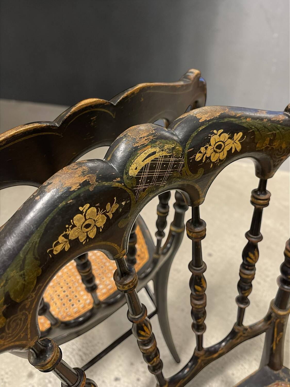Pair of Napoleon III chairs