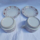 Duo cups flower décor