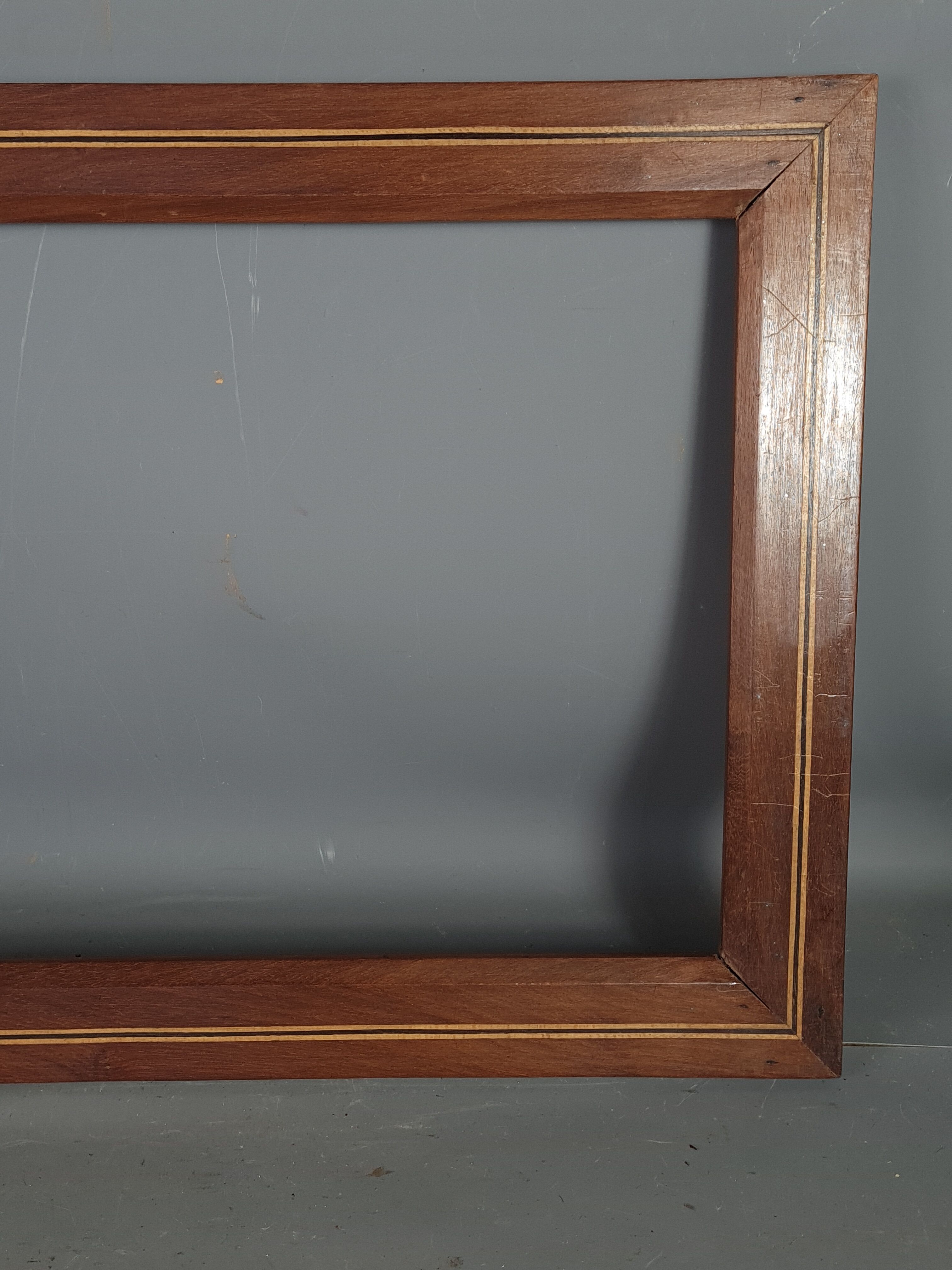 Old walnut frame and nets 58,5x38 foliage 50,7x30,2 cm SB