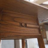 Wooden and ceramic sellette, 1920