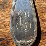 Set of 12 forks and 12 monogram spoons