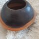 Pot or vase key terms for the ad: "Contemporary turned wood", "Sculpture"