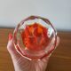 Crystal paperweight tray