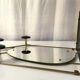 Black and gold metal coat rack., 1950