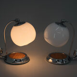 Set of two art deco table lamps, 1930s