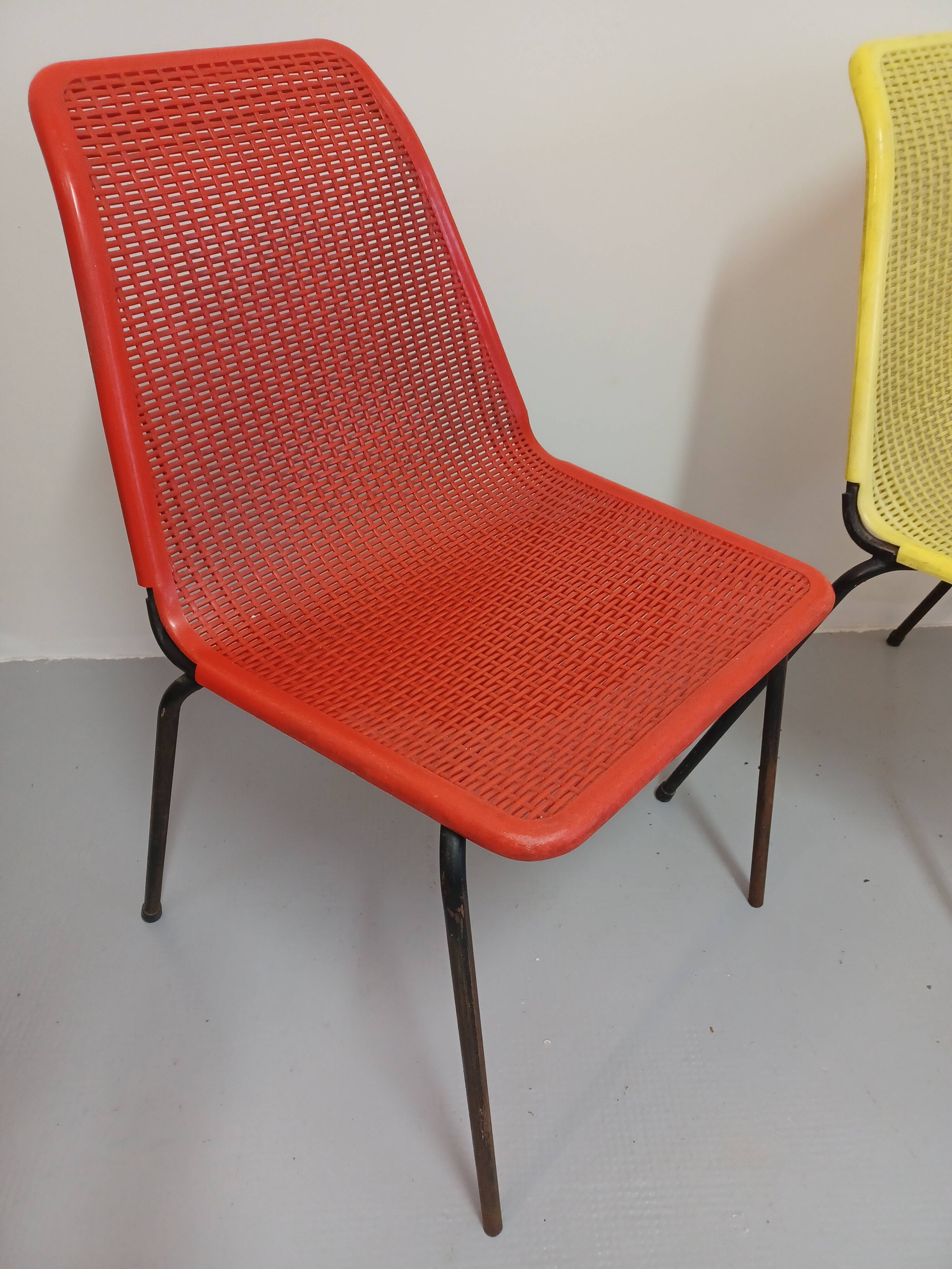 Paire de chaises,  70'S
