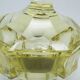 Art Deco bonbonniere, crystal, Moser, Czechoslovakia, 1930s