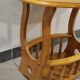 Meuble d'appoint ovale