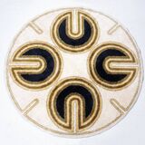 Højer Eksport Wilton Round Rug, 1960S