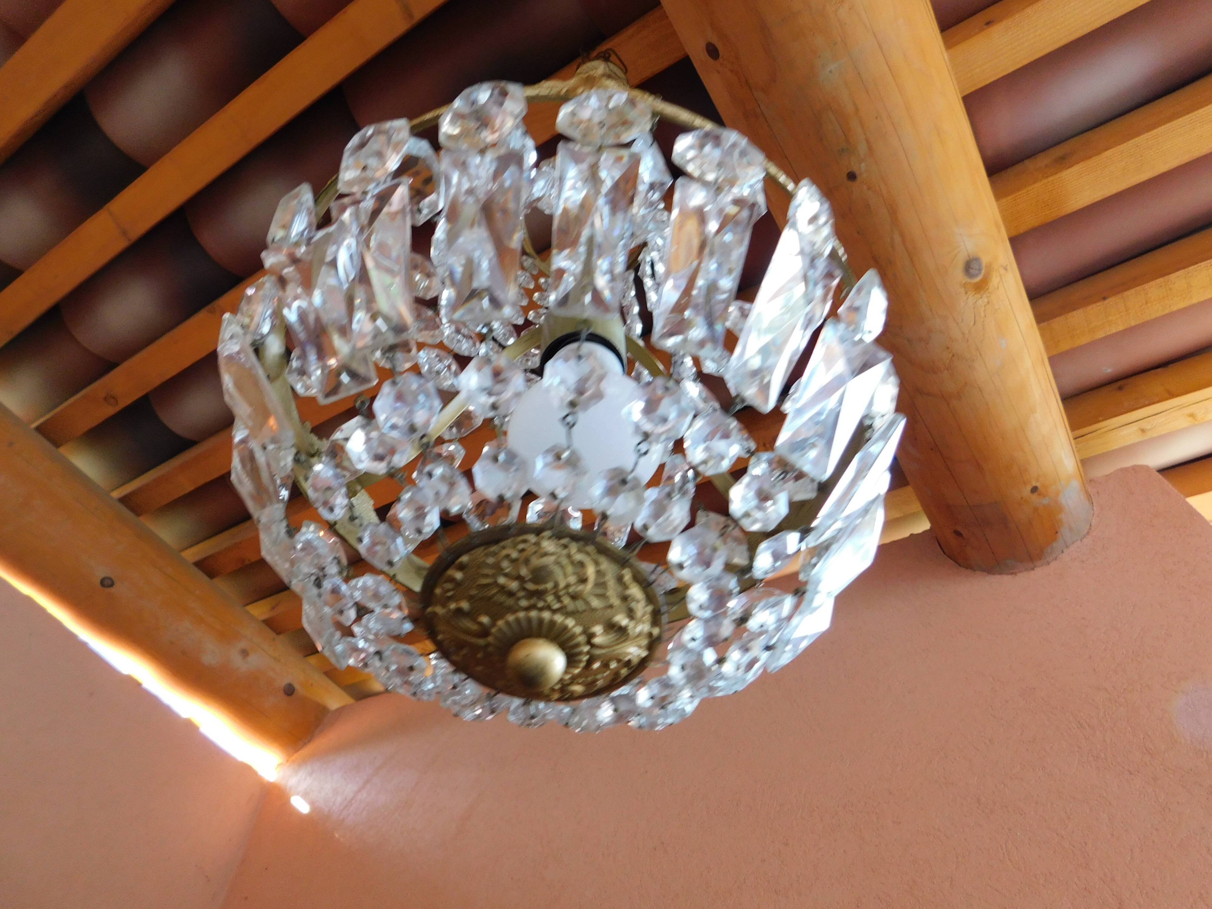 Hot air balloon chandelier - 25 cm