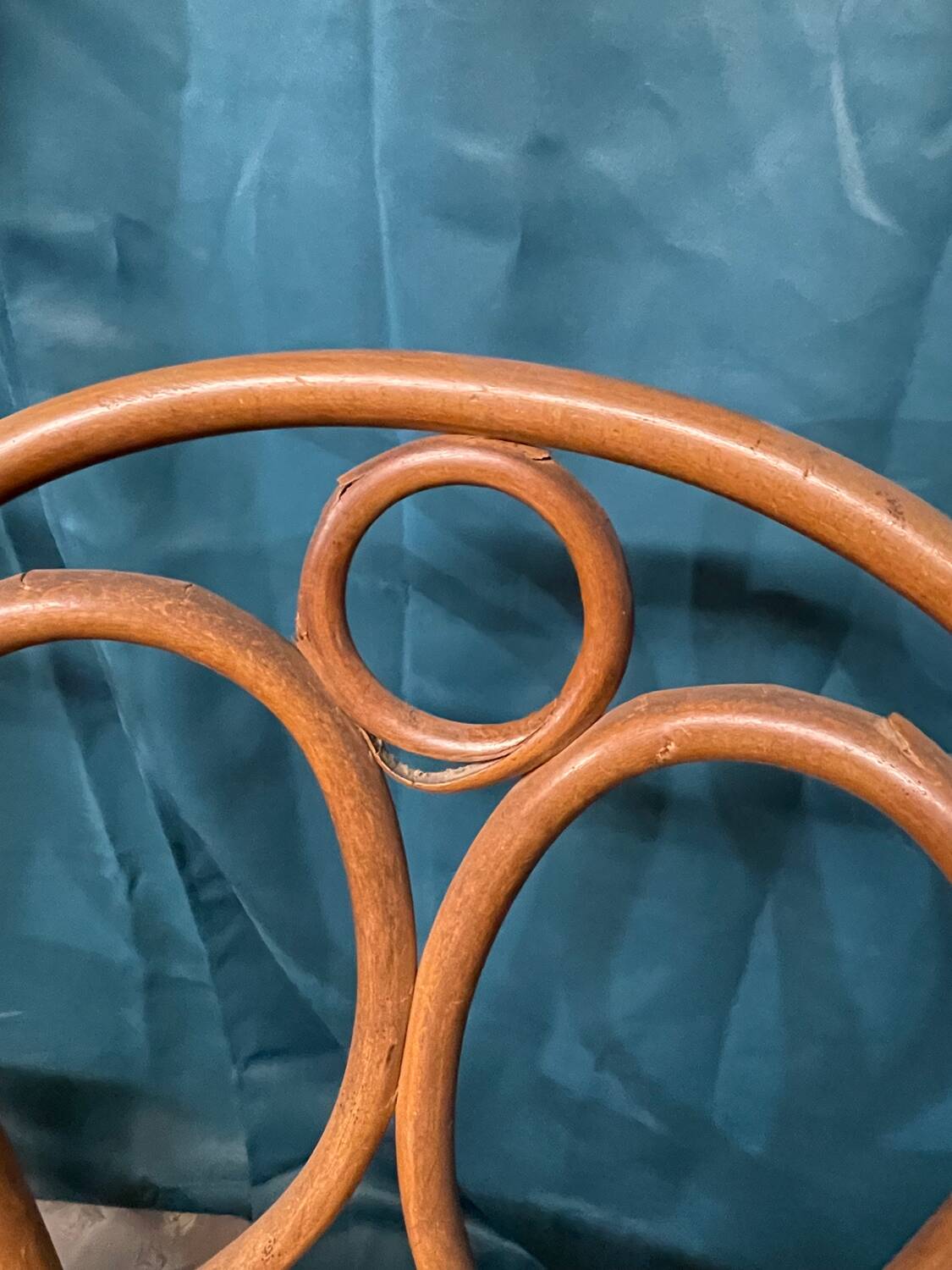 4 chaises thonet n 19 de bistrot bois courbé