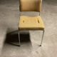 Chaise de bureau tissu années 70