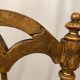 Napoleon III period gilded wood chair
