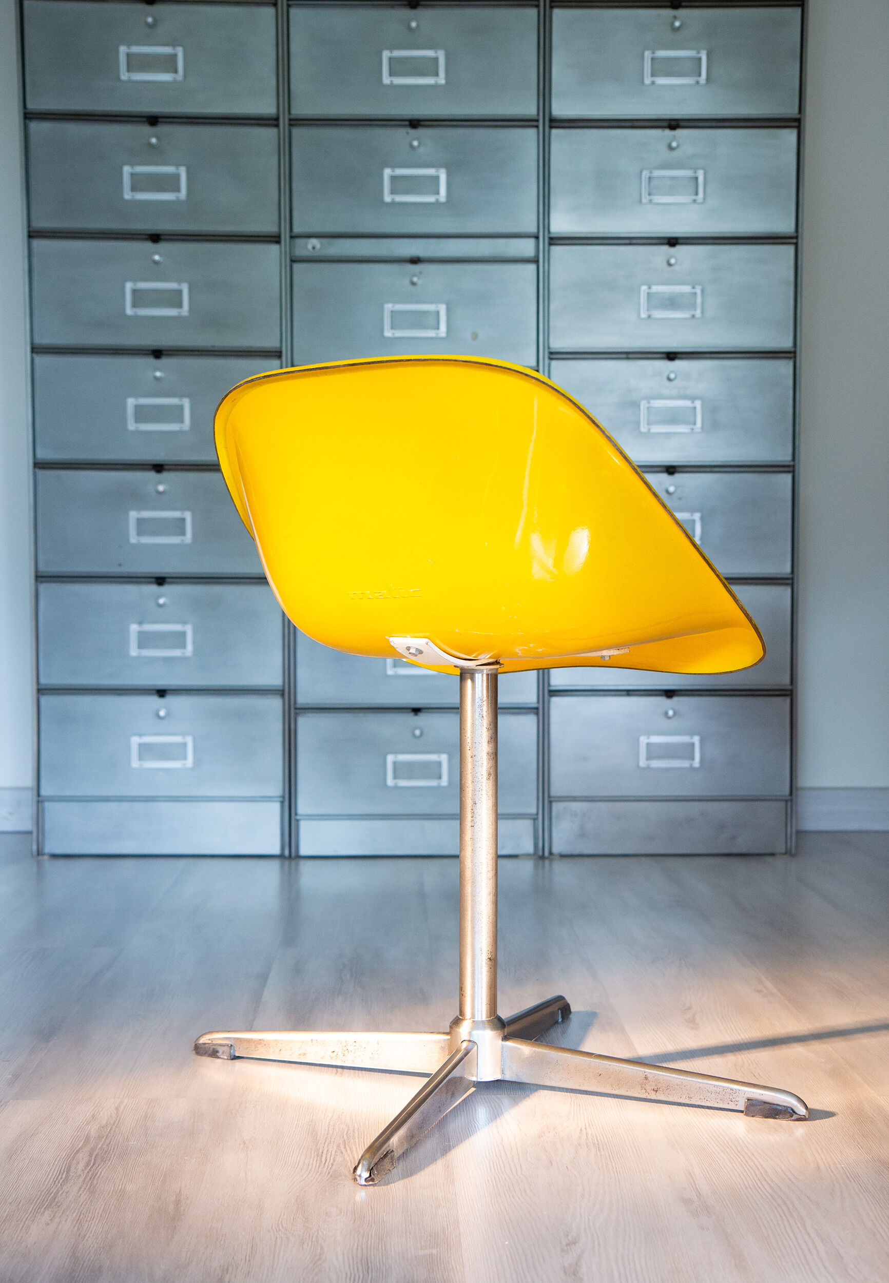 Matic 1970 chair, fiberglass