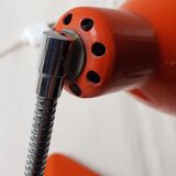 Orange desk lamp from the 1960s