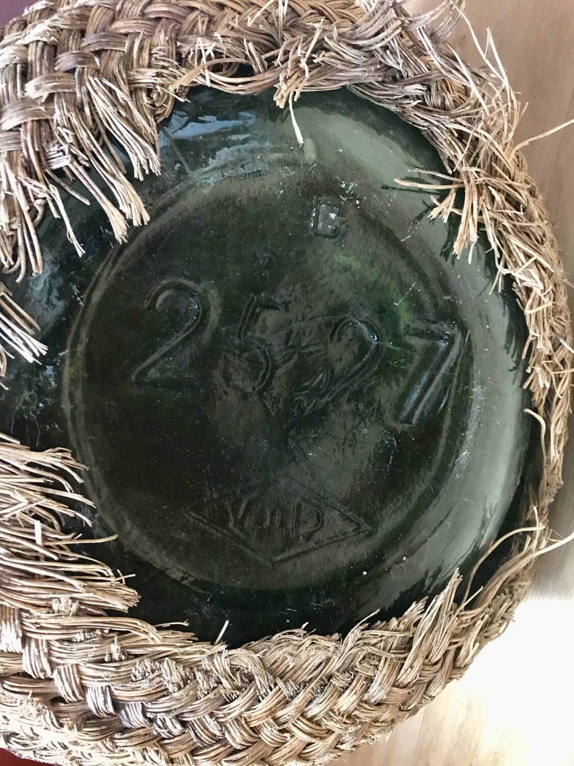 Dame Jeanne clissée osier