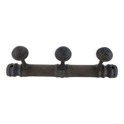 Patère bois vintage