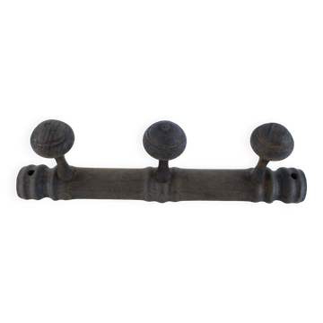 Vintage wooden coat rack