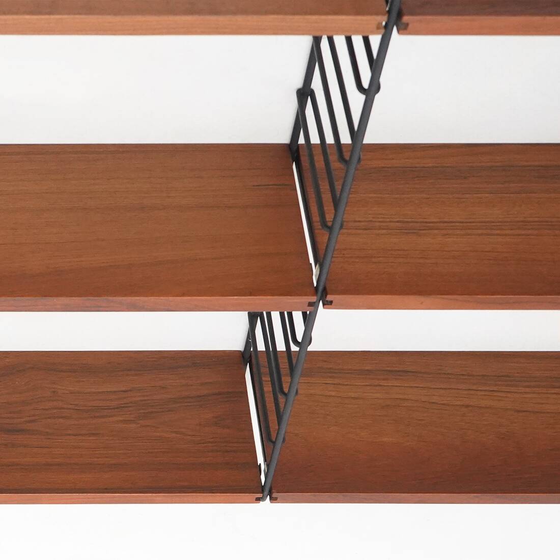 Wall bookcase, 1960s