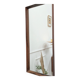Miroir scandinave en palissandre