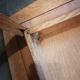 Coffee table wood marquetry 1950 60