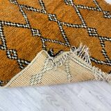 Handmade Moroccan Berber carpet 247 x 150 CM