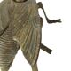 Vintage Copper Plated Fly Ashtray Figurine Italy 1960s