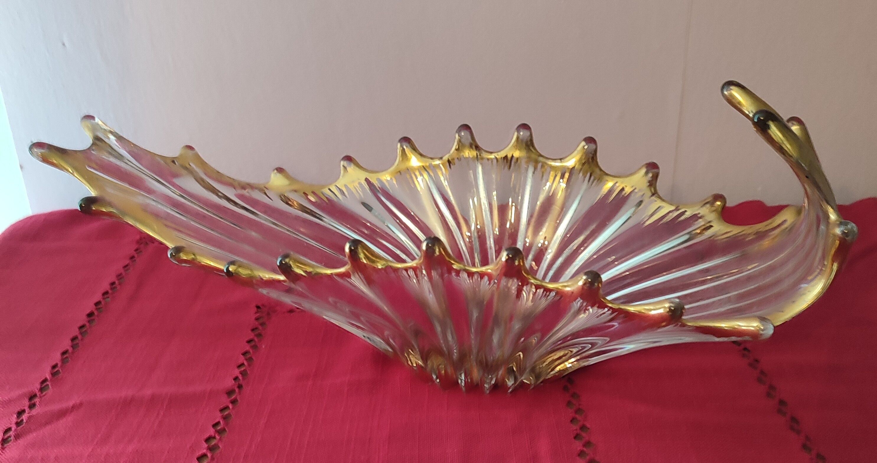 Coupe en verre vintage