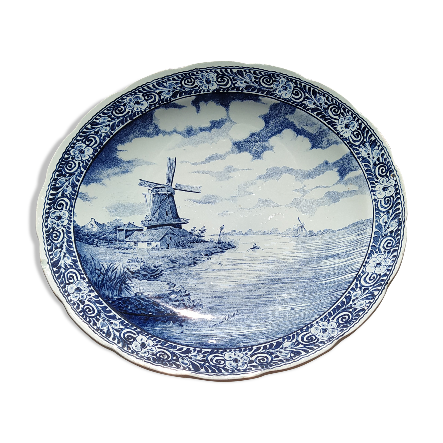Delft's MLR Bosh  ceramic dish