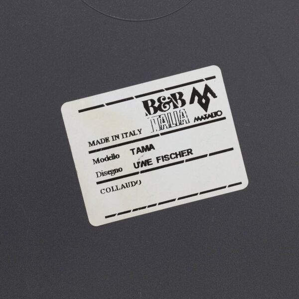 Lot de 4 chaises de salle à manger « Tama » B&B Italia, années 1990 (prix fixe)