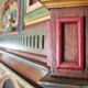 Carved wooden sideboard
