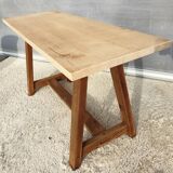 Workshop trestle coffee table