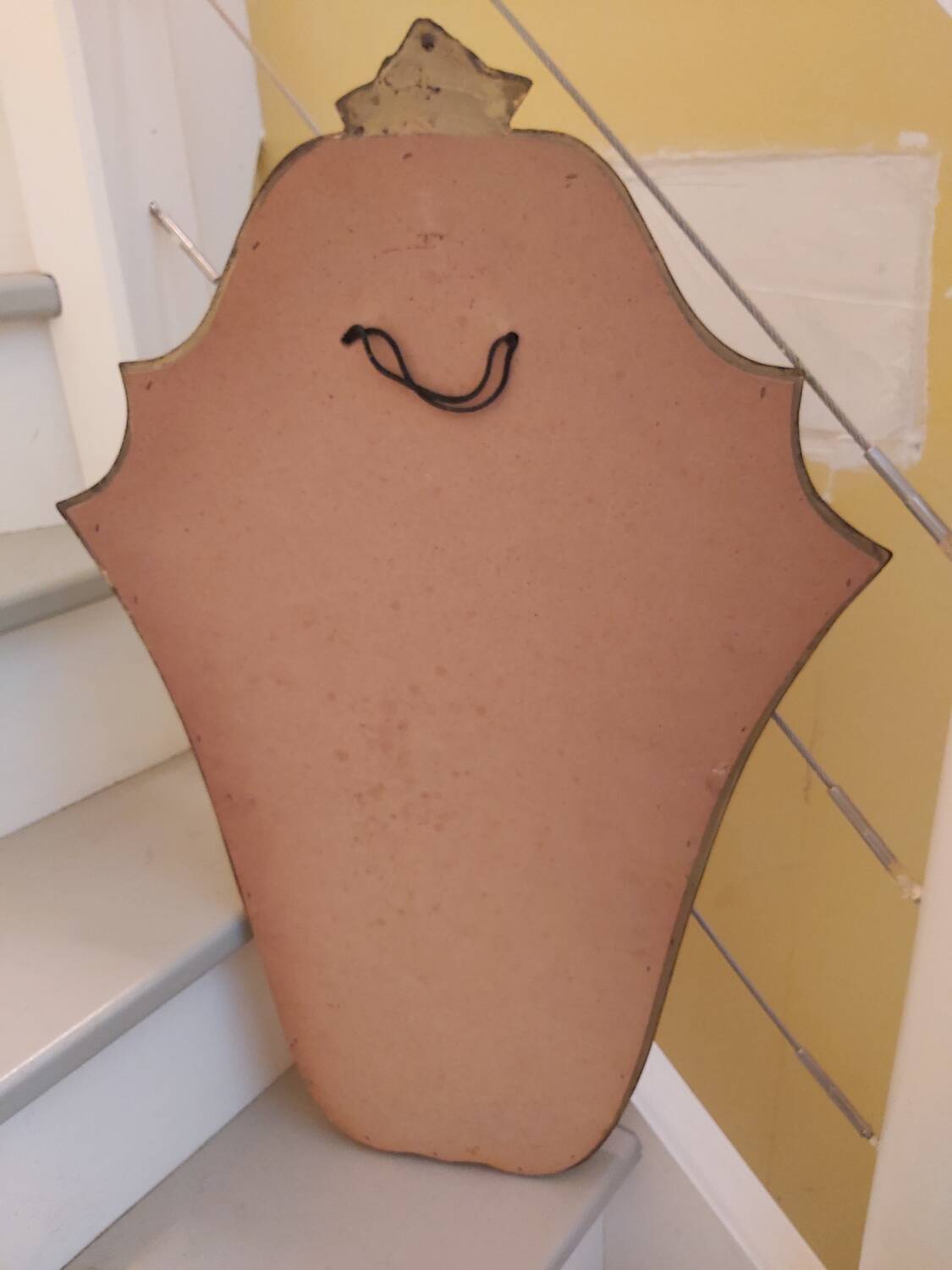 Baroque golden mirror