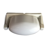 Wall light porcelain and opaline art déco