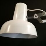 80 years white metal architect lamp