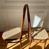 Pair of chairs Thonet 17 reissue FMG