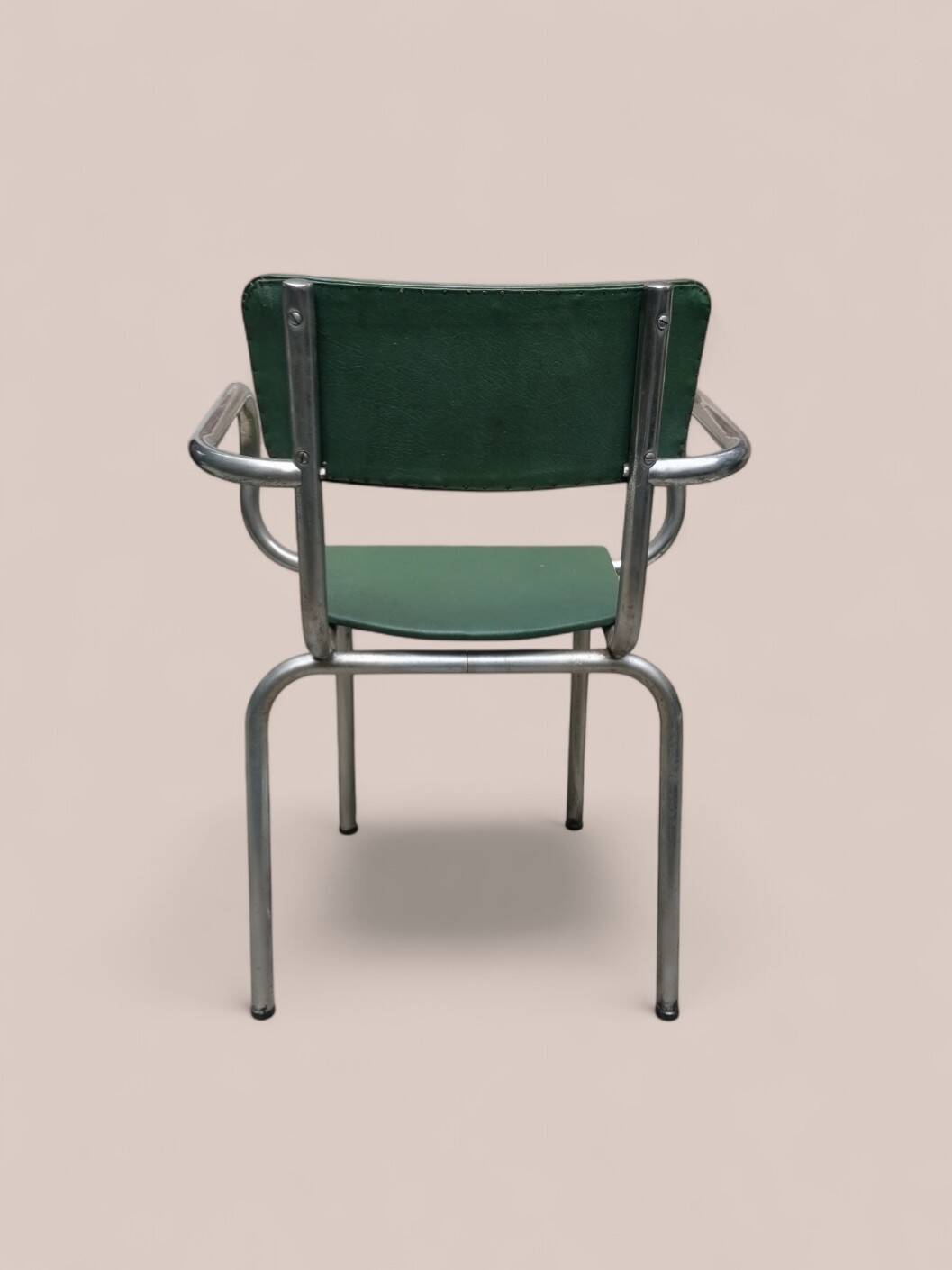 Vintage metal armchair.